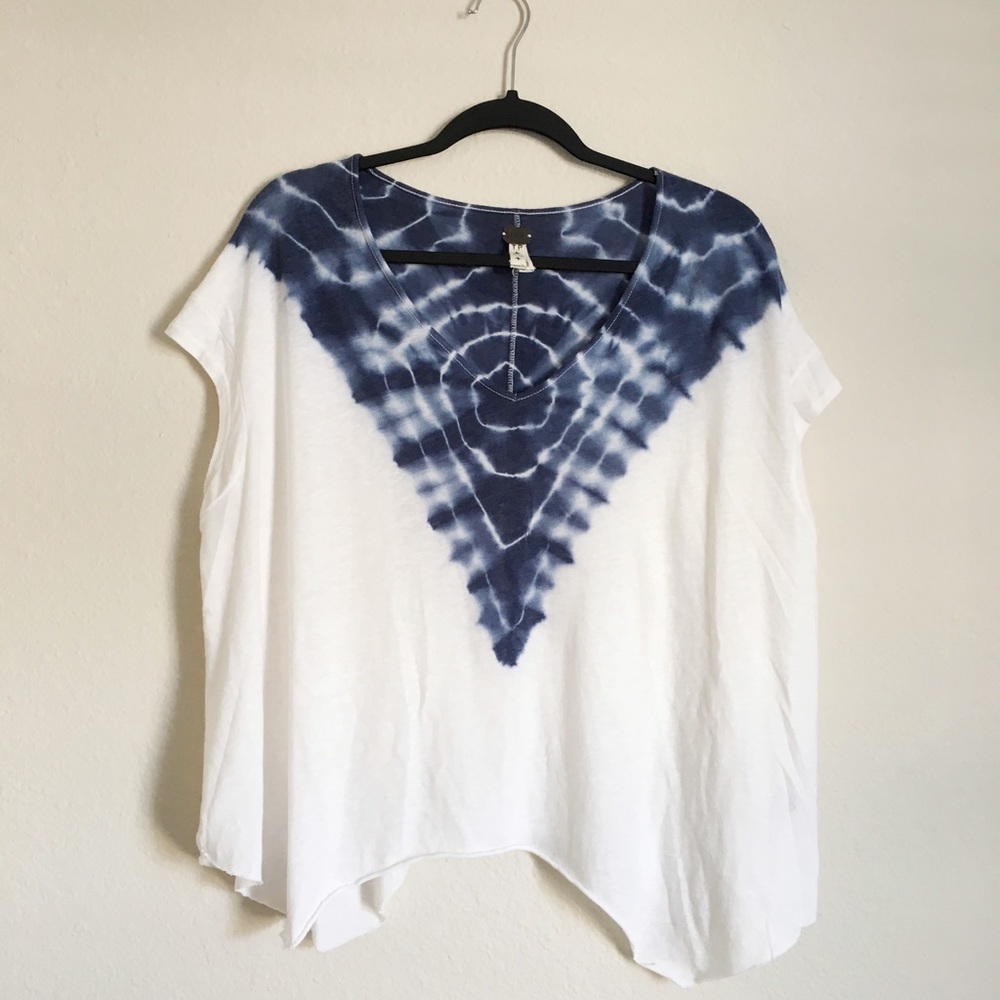 Free People Tie Dye Top